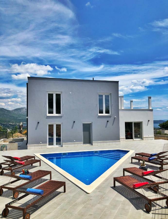 Villa Mila Kastela Kaštel Novi Exteriör bild